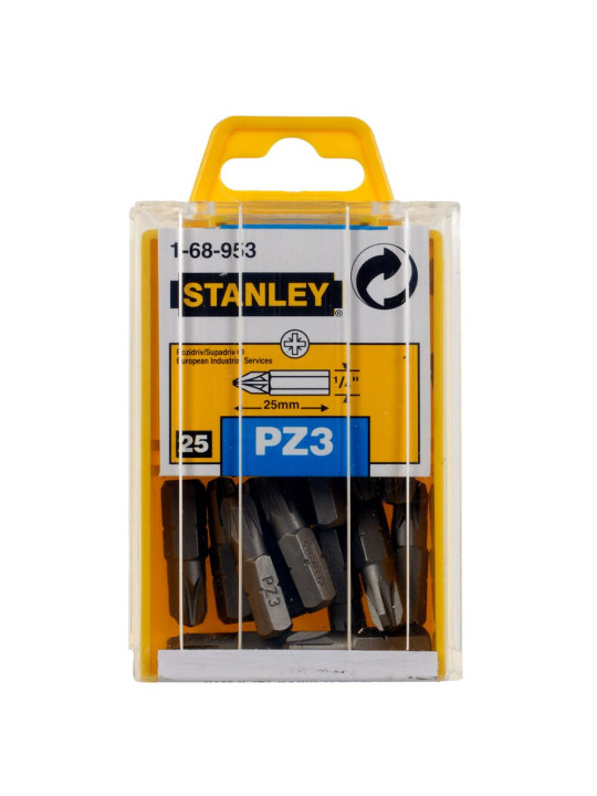 Antgalis kryžminis PZ3 25mm (25 vnt.) Stanley 1-68-953