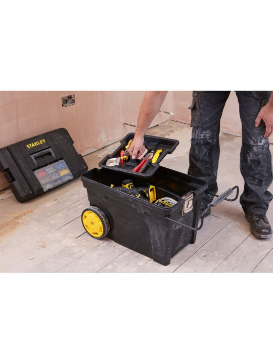 Dėžė įrankiams su ratukais  62x41,5x37 cm Stanley 1-97-503