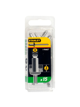 Aliuminės kniedės 5 x 3 mm 15vnt (1-PAA62T) - Aliuminės kniedės 5 x 3 mm 15vnt Stanley 1-PAA62T (1-PAA62T) - Aliuminės kniedės 5 x 3 mm 15vnt Stanley 1-PAA62T (1-PAA62T) - STANLEY ilgos aliuminio kniedės (20 vnt.