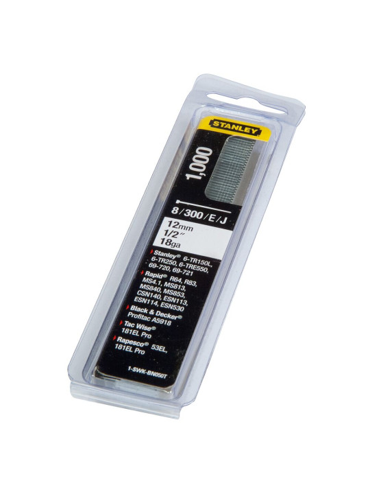 Vinutės 12mm J-tipas Stanley 1-SWK-BN050T