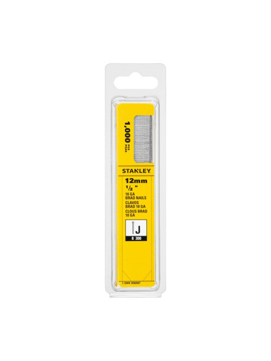 Vinutės 12mm J-tipas Stanley 1-SWK-BN050T