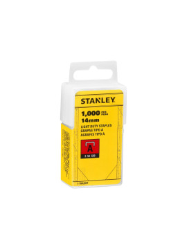 Kabės 14mm 1000vnt A-tipas (1-TRA209T) - Kabės 14mm 1000vnt A ir J -tipas (1-TRA209T) - Kabės 14mm 1000vnt A ir J -tipas Stanley 1-TRA209T (1-TRA209T) - Kabės 14mm 1000vnt A ir J -tipas Stanley 1-TRA209T (1-TRA209T) - LENGVAI TINKAMAS (A TIPAS): Lengviems