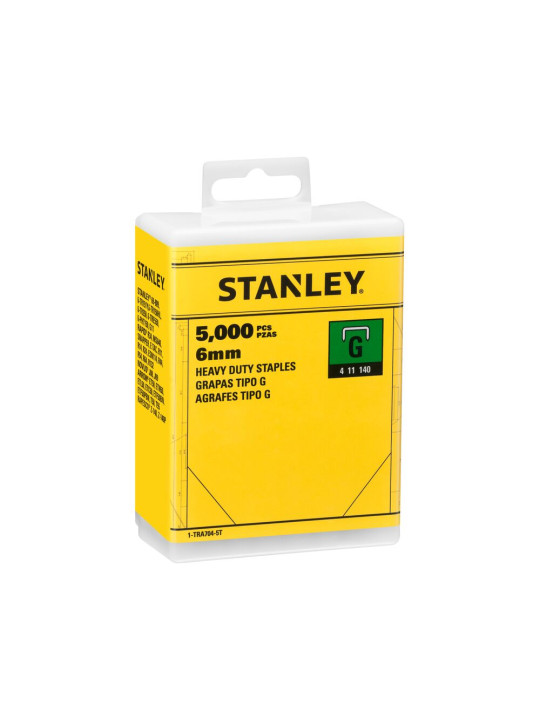 Stanley kabės 6mm (X5000) G Tipas Stanley 1-TRA704-5T