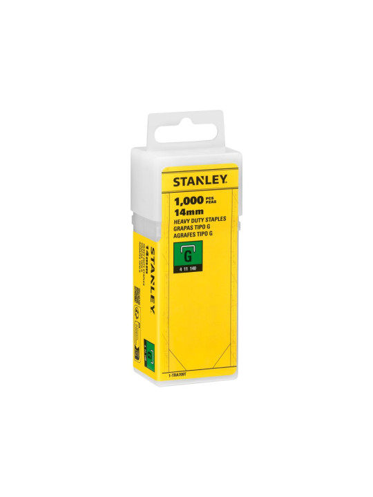 Kabės 14mm 1000vnt G-tipas Stanley 1-TRA709T