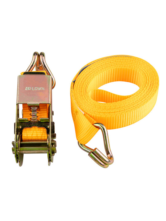 Bagažo tvirtinimo diržas 25 mm x 4 m reketu, atlaisvinantis 1000 kg PES