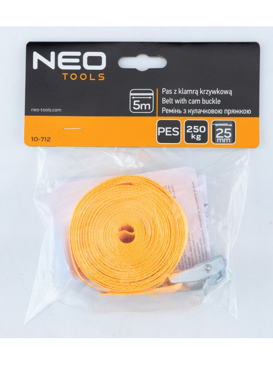 Diržas su kumštelio sagtimi 25 mm x 5 m 1 vnt