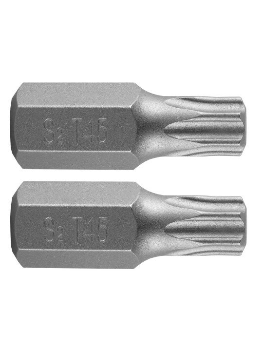 TORX Antgaliukai T45 x 30 mm, S2 x 2 vnt.