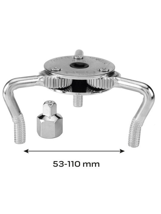 Raktas tepalo filtrui 43-102mm