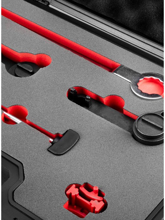 Paskirstymo veleno fiksavimo komplektas - VAG benzininiam varikliui 1.2/1.4 TSI/TFSI/TGI