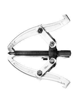 Guolių nuėmėjas trišakis 150 mm - BUSGuolių nuėmėjas trišakis 150 mm - Three arm puller, TUV certificate NEO three arm gear puller is made of high quality chromium vanadium steel that guarantees years of use.Guolių nuėmėjas trišakis 150 mm - NEO three arm