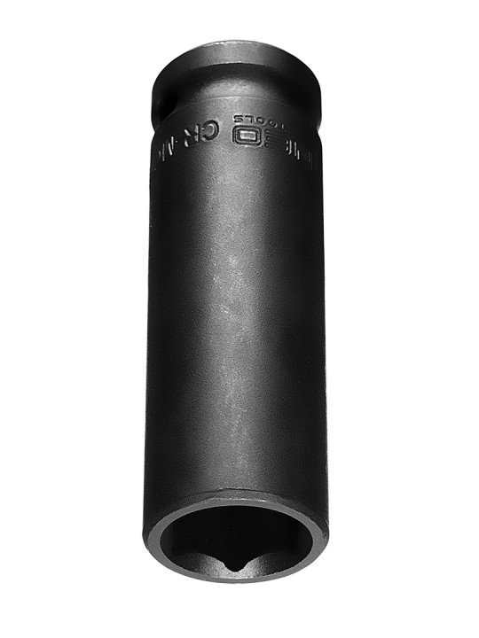 Ilga smūginė galvutė 1/2'', 17 mm, Cr-Mo