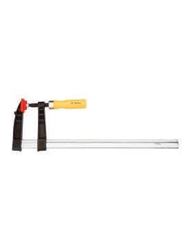 Spaustuvas stalinis, F, 120 x 500mm, (12A125) - TOPEX F formos spaustuvas daugiausia naudojamas staliaus darbams.