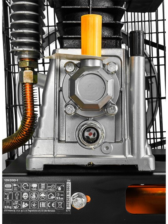 Betepalinis kompresorius 100L, 230 V
