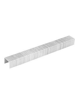 Cinkuotos kabės pneumatiniam segtuvui (14-572), GA21, tipas 80 (380), 8 mm ilgio, 4000 s (14-611) - Electroplated staples for pneumatic stapler (14-572), GA21, Type 80 (380), length 8 mm, 4000 pieces 14-611 by NEO are staples made of steel wire, electropl
