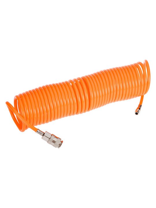 Spiralinė slėgio žarna 5 x 8 mm, nuo 5 iki 15m, PE