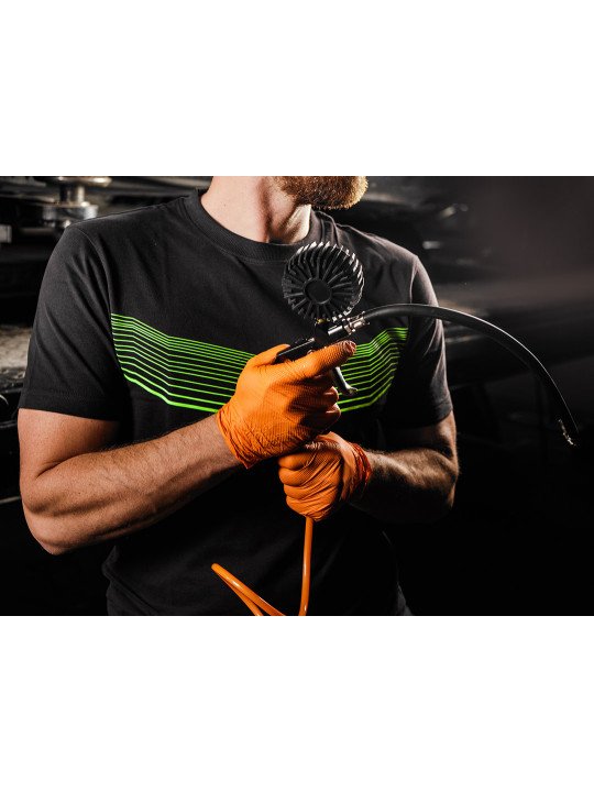 Rubber hose for inflating gun