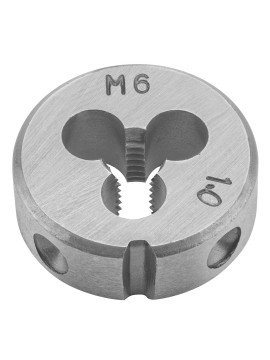 Sriegpjovė M6, 25x9mm, DIN233 (14A306) - TOPEX sriegpjovė - tai įrankis su daugeliu ašmenų, naudojamas išoriniams sriegiams pjauti.