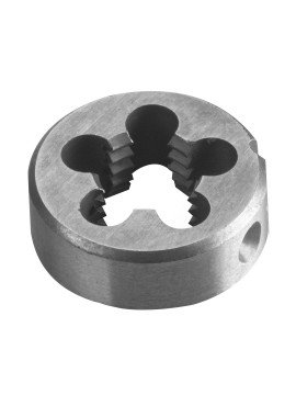 Sriegpjovė M8, 25x9mm, DIN233 (14A308) - TOPEX sriegpjovė - tai įrankis su daugeliu ašmenų, naudojamas išoriniams sriegiams pjauti.