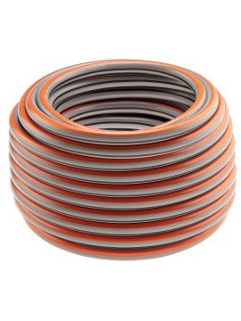 Sodo žarna 1/2  x 50 m,  4 sluoksniai  OPTIMA - BUSSodo žarna 1/2  x 50 m,  4 sluoksniai  OPTIMA - Garden hose 1/2  x 50 m,  4-layers NEO OPTIMA, made of flexible PVC and cross-braided polyester yarn, working pressure 8 bar, burst pressure 25 bar, with Fo