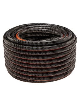 Sodo žarna 3/4  x 50 m,  6 sluoksniai  PROFESSIONAL (15-845) - Garden hose 3/4  x 50 m,  6-layers NEO PROFESSIONAL, made of high quality flexible PVC and poliester yarn with 2 braids (cross and tricot), working pressure 10 bar, burst pressure 30 bar, with