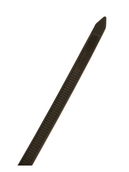 Užveržimo dirželiai 7,6 x 380 mm, 50 vnt, rudos spalvos