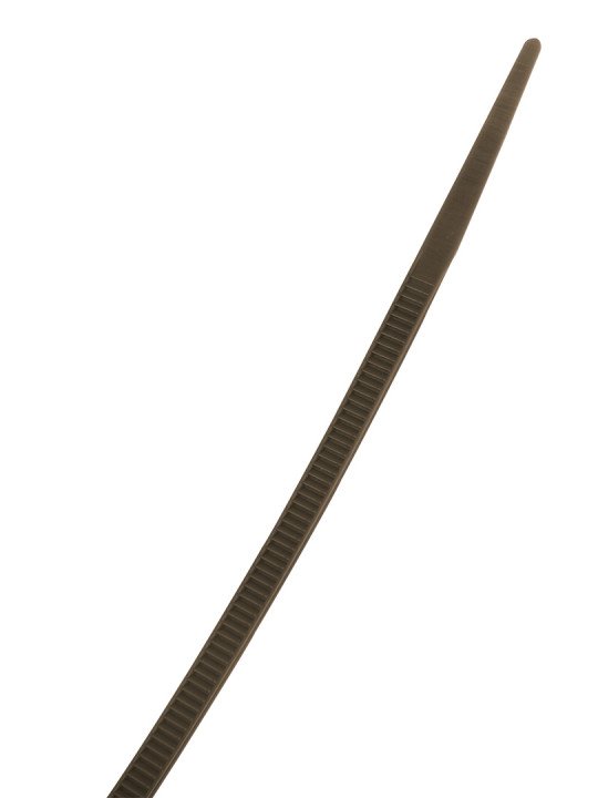 Užveržimo dirželiai 4,8 x 300 mm, 50 vnt, rudos spalvos
