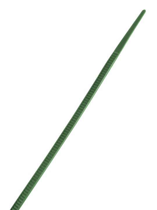 Užveržimo dirželiai 3,6 x 200 mm, 50 vnt, žalia