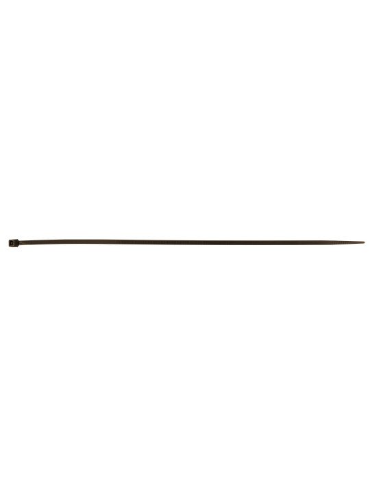 Užveržimo dirželiai 2,5 x 200 mm, 50 vnt, rudos spalvos