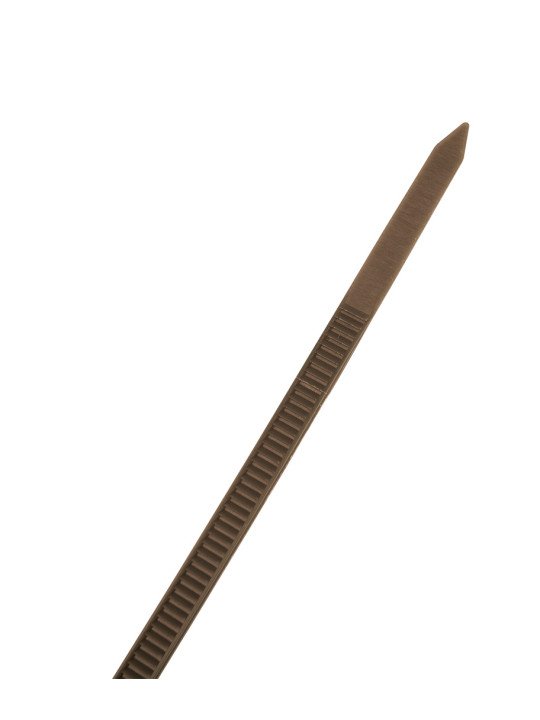 Užveržimo dirželiai 4,8 x 160 mm, 50 vnt, rudos spalvos