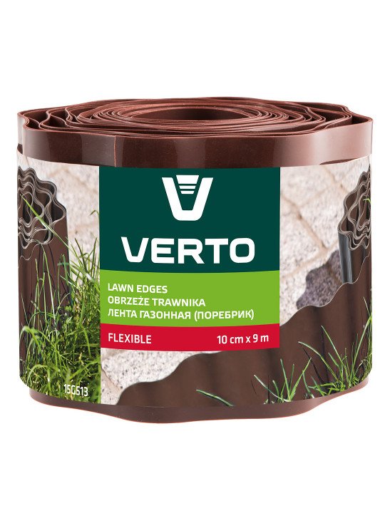 Vejos krašto juosta 10cm x 9 m, ruda