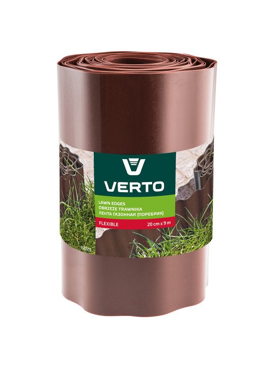 Vejos krašto juosta 20cmx9m, ruda
