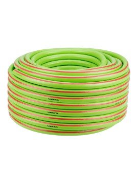 Sodo žarna 50 m, 3/4 ” PROFESSIONAL - BUSSodo žarna 50 m, 3/4 ” PROFESSIONAL - Hose guide closed, plastic guide, guides and housing made of high quality plastic, supplied with fixing pins VERTO garden hose, PROFESSIONAL 50 m, 3/4  (ref.Sodo žarna 50 m, 3/