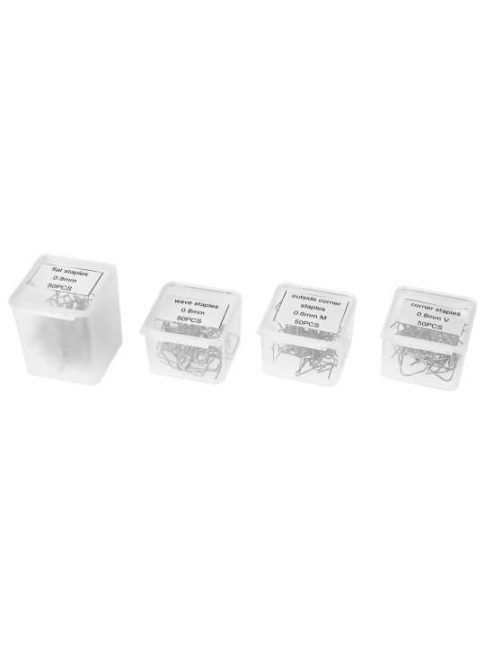 Plastikinis lituoklis 50W komplektas + 200 kabių