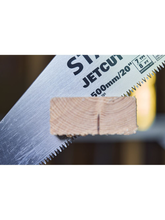 Pjūklas medžiui Jet-Cut 20in/500mm, 7tpi Stanley 2-15-288