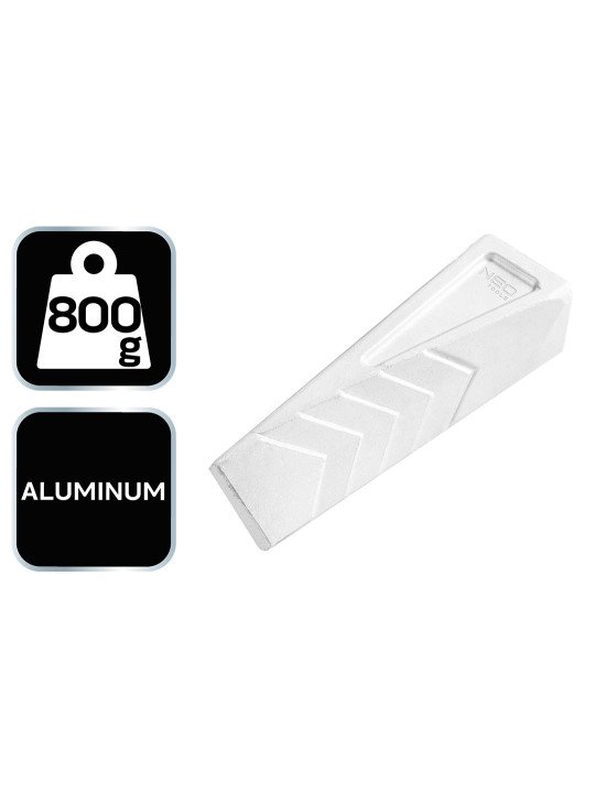 Aliumininis pleištas, 800 g, susuktas