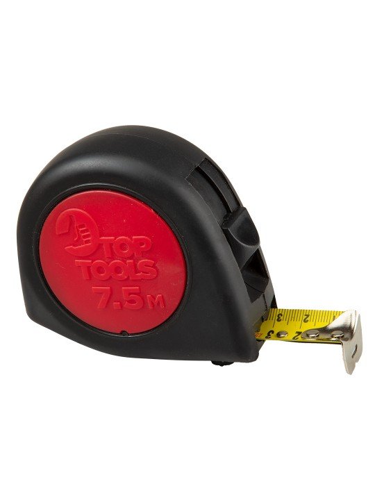 Ruletės plieninė SOFT GRIP nuo 3 iki 7,5m