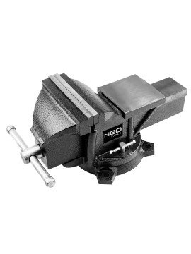 Spaustai preciziniai 150mm (35-015) - NEO bench vice with high jaw pressure (ref.