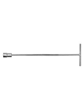 Raktas, galvutės forma - T,  13 mm ,ilgis 400 mm (35D036) - TOPEX T socket wrench is designed for tightening and undoing bolts with hexagonal socket.
