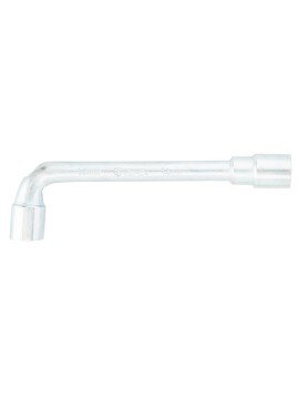 Raktas pypkinis 14 mm (35D168) - TOPEX L type wrench features hexagonal socket shape.