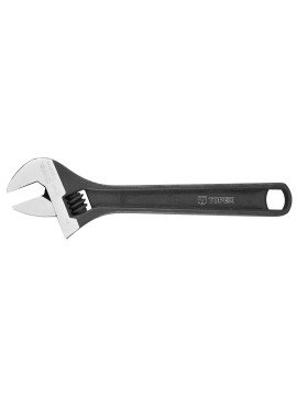Plėtimo raktas  200mm, 8 (35D556) - TOPEX adjustable wrench is designed for tightening and undoing bolts with various sizes.