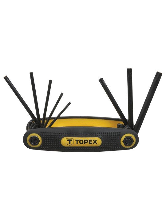 ŠEŠIAKAMPIAI RAKTAI TORX   8vnt. T9-T40mm