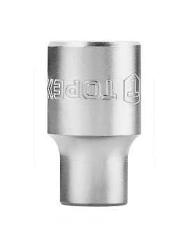 Galvutė 6-kampė 1/2  12 mm, CV - Socket 1/2  12mmGalvutė 6-kampė 1/2  12 mm, CV - Socket 6 points, 1/2 , 12 mm TOPEX 1/4  socket wrench set (ref.Galvutė 6-kampė 1/2  12 mm, CV - TOPEX sockets set includes wide range of tools in ¼” and ½” size.Galvutė 6-ka