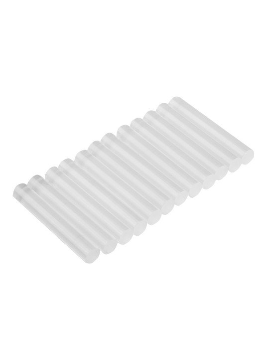 Skaidrios klijų lazdelės 8/50mm., 31gr., 12 vnt