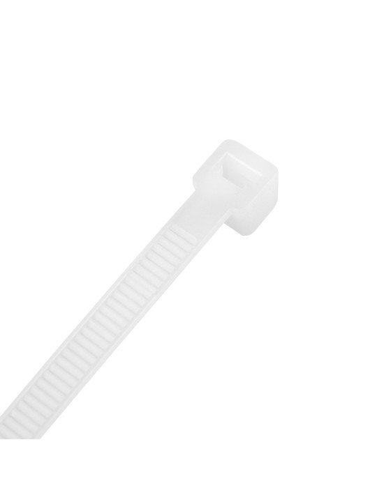 Užveržimo dirželiai 3,6mmx300mm, 100vnt. Balti