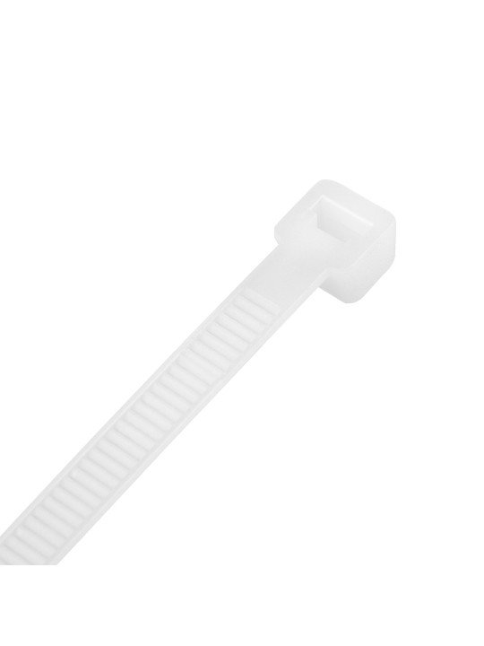 Užveržimo dirželiai 4,8mmx200mm, 75vnt. Balti