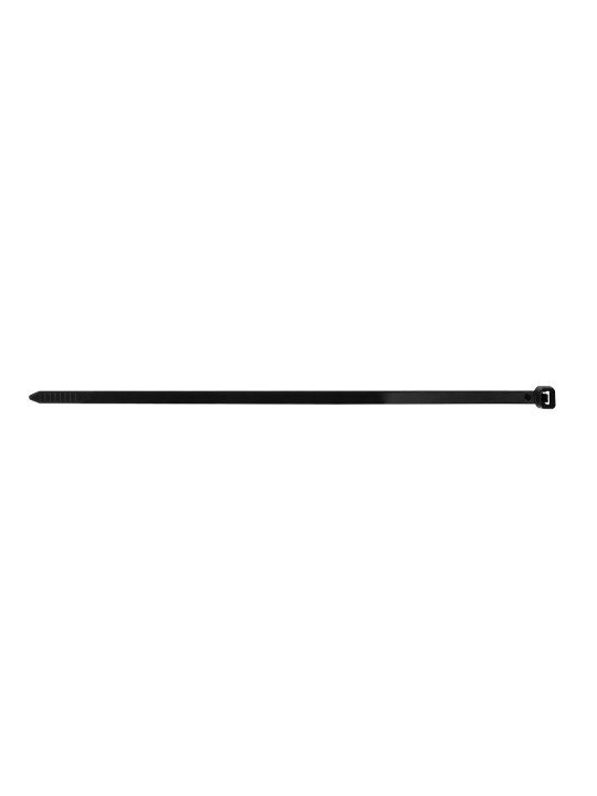 Užveržimo dirželiai 4,8mmx200mm, 75vnt. Juodi