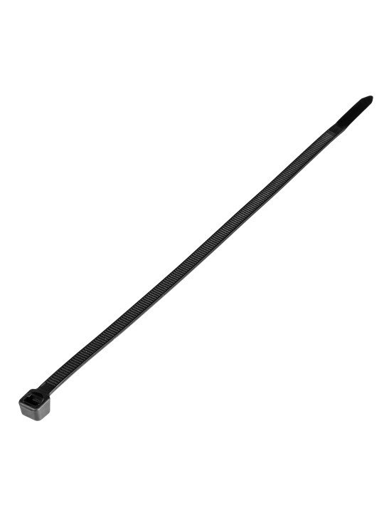 Užveržimo dirželiai 4,8mmx200mm, 75vnt. Juodi