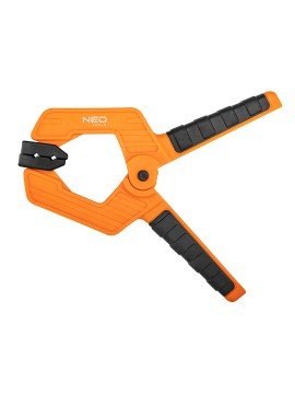 Stiprus spyruoklinis spaustukas 2.5 /65 (45-521) - NEO Spring Clamp Heavy Duty 2,5 /65 is a practical tool that greatly facilitates work in carpentry, model making or welding workshops.