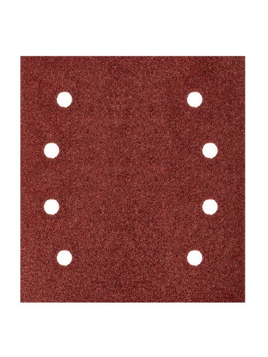 Šlifavimo popierius, „Velcro“ 113 x 113 mm, p80, 5 vnt. su 8 skylėmis