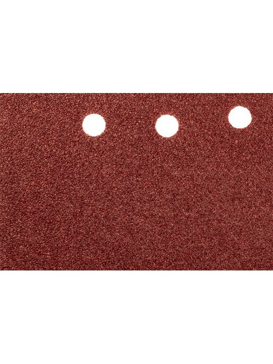 Šlifavimo popierius su „Velcro“ tvirtinimu 115 x 230 mm, K40, 5 vnt, su skylutėmis